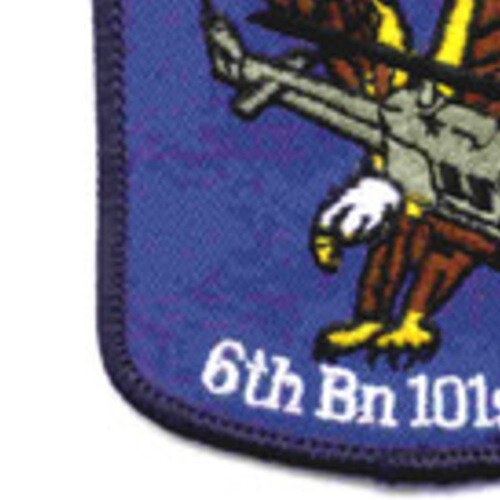 6th Battalion 101st Aviation Regiment Patch