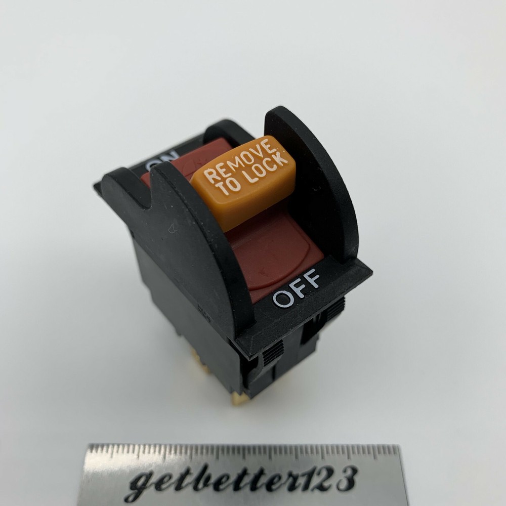 Kedu hy7 self locking switch self locking device up and down pull switch 250v12a