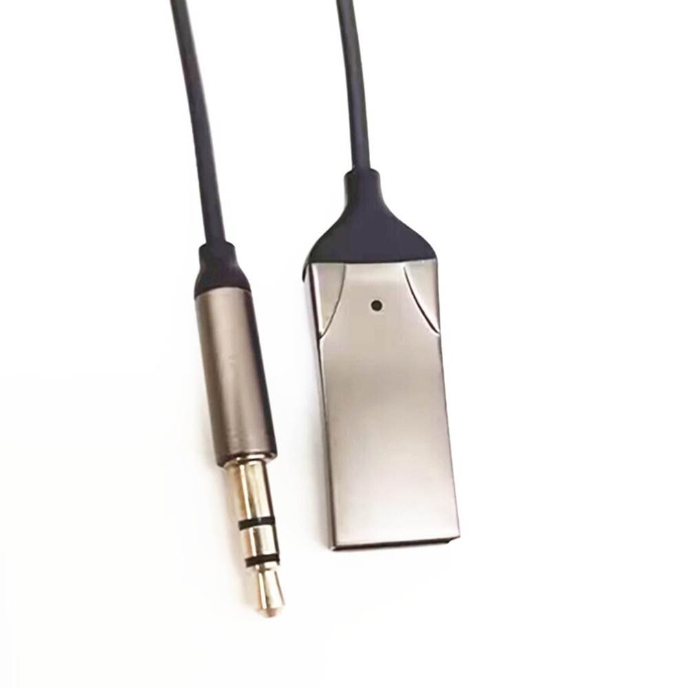 3.5mm Bluetooth 5.0 Adapter AUX Cable Car Audio USB Jack Music Wireless Receiver