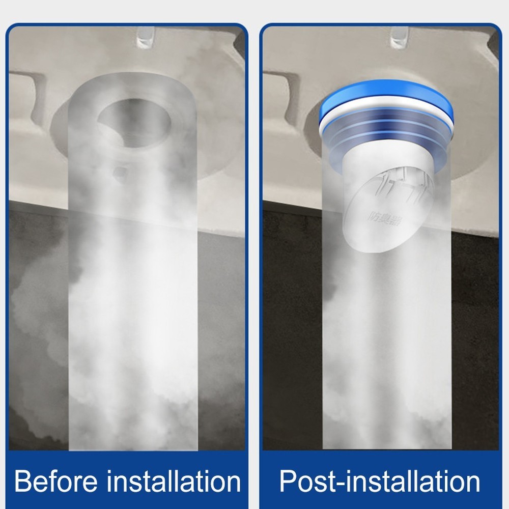 Optimal Functionality Anti Backflow Valve Integrated into the Toilet Seal Ring