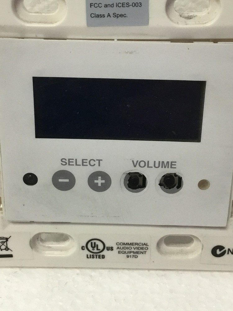BOSE ControlSpace CC-16 Zone Controller White 275433 WORKING FREE SHIPPING