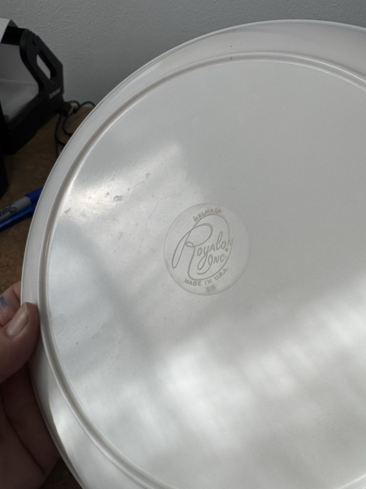 Melmac Raylon Lilac 4 Pc Set