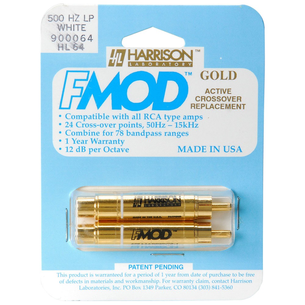 FMOD Crossover Pair 500 Hz Low Pass
