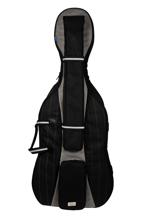 JAKOB WINTER CELLO COVER, 1/2, BLACK/GREY