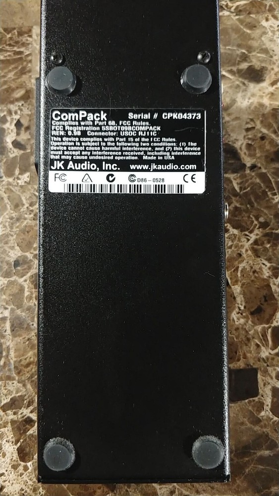 JK Audio ComPack Universal Telephone Audio Interface (w/ power supply)