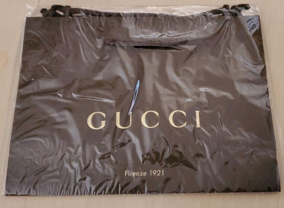 GUCCI Firenze 1921 Paper Shopping Gift Bag - Brand New Wrapped 9x6.7x2.5