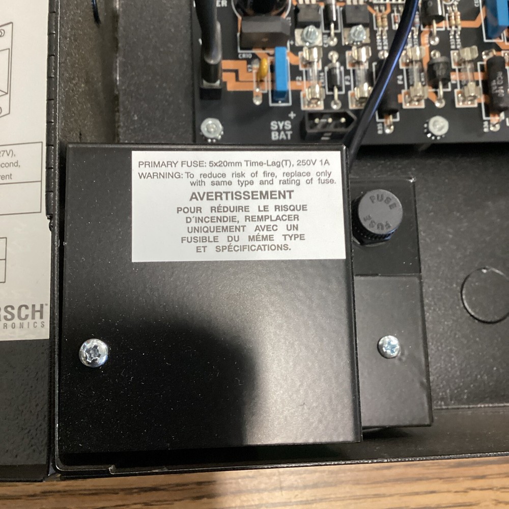 NOS Hirsch Electronics PS2 115 VAC Power Supply WITH KEY 🟢