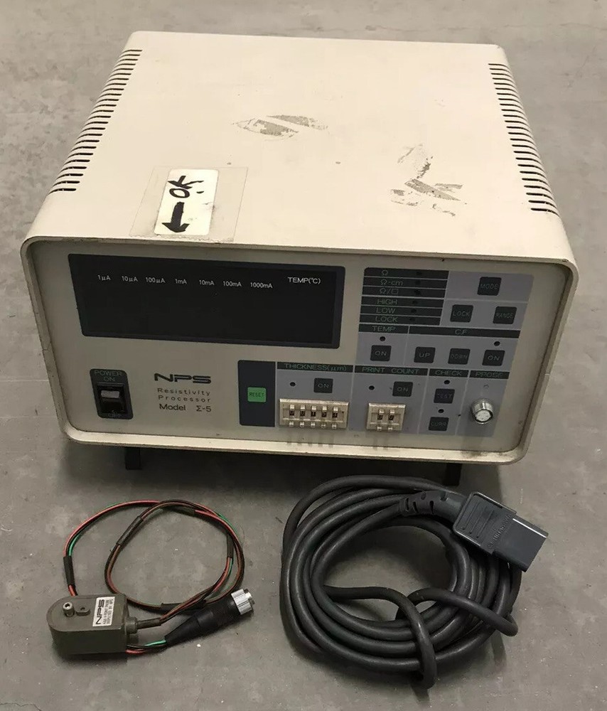 NPS Siguma-5 (Σ -5) Resistivity Processor (Front Probe, & Power Cord Included)