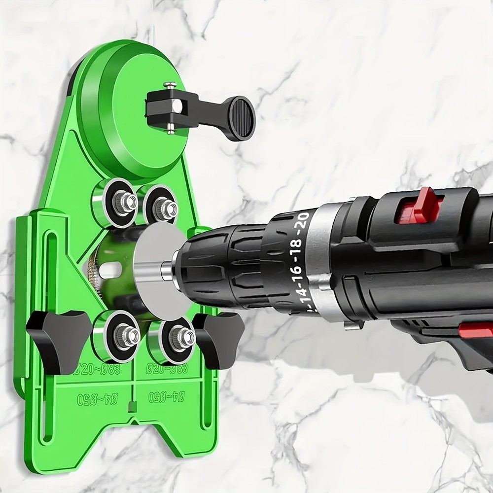 Tile & Marble Drilling Locator - Suction Cup Guide for Precise Circular Holes