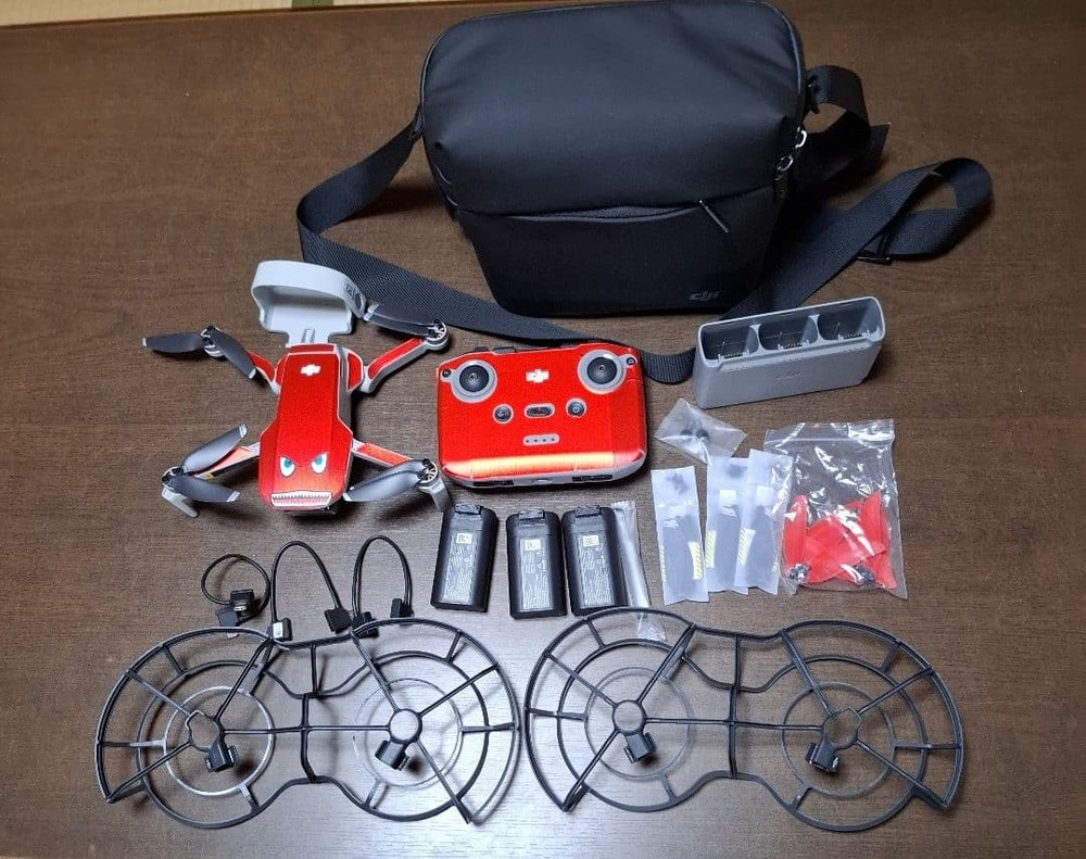 Dji Mini 2 Fly More Combo Set Drone Quadcopter Uav With Camera Extra Batteries