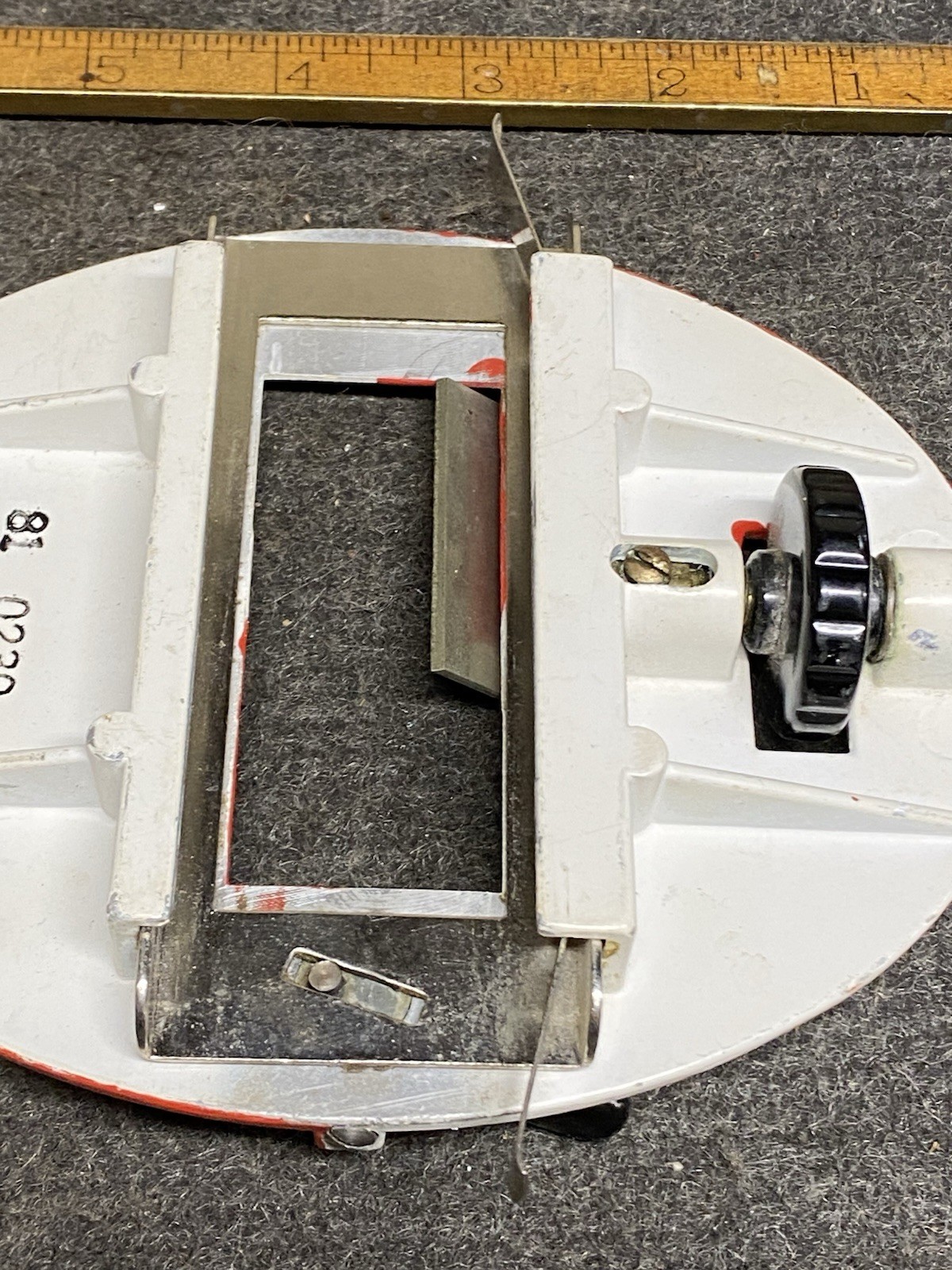 Vintage Aluminum K & E Surveyor's Survey Target Elevation Target USA