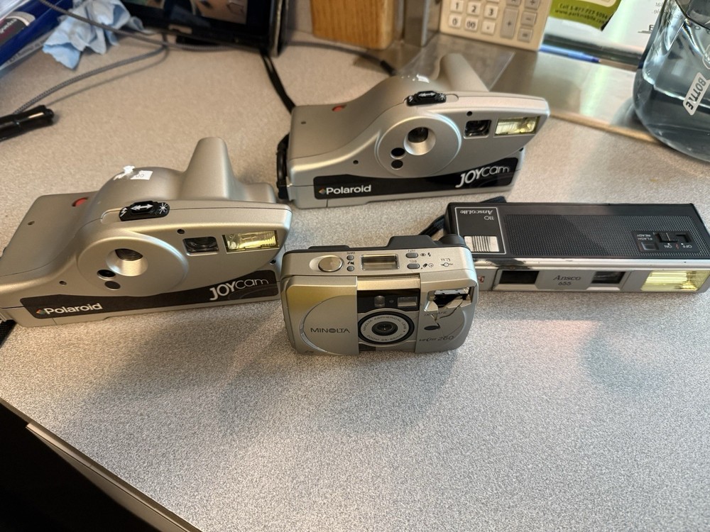 Small Camera Lot Mostly Broken