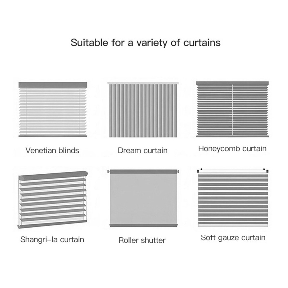 1Pcs Smart White Tuya Blind Motor Wifi Automatic Roller Shutter with App Control