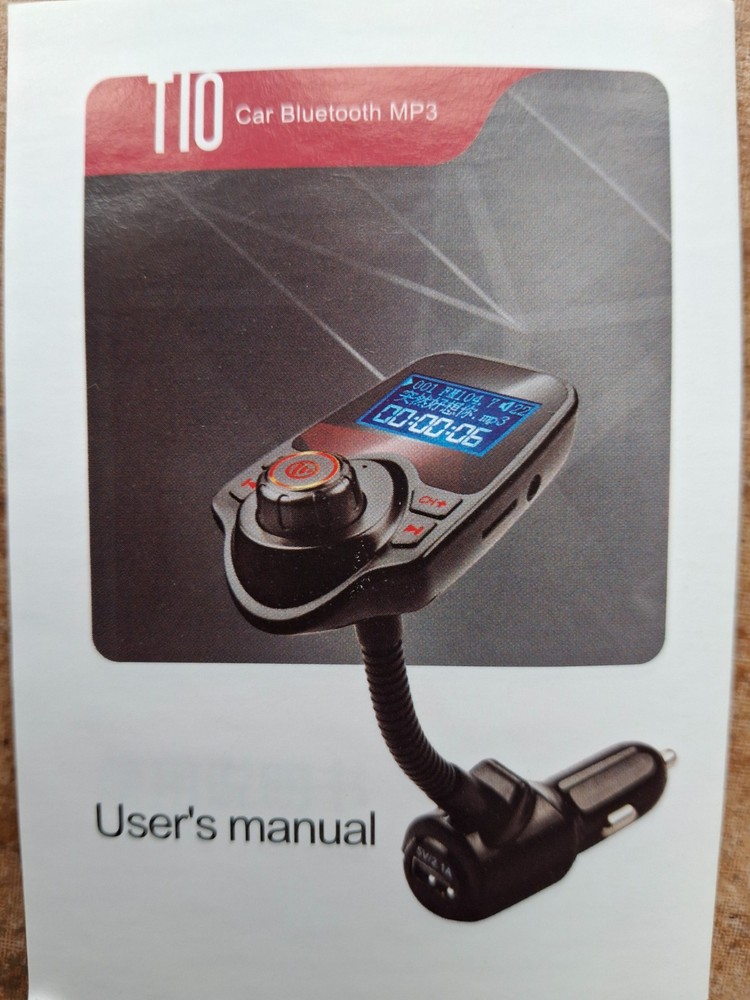 2Pack Nulaxy KM18 Bluetooth FM Transmitter Car Adapter MP3 Player USB Charger