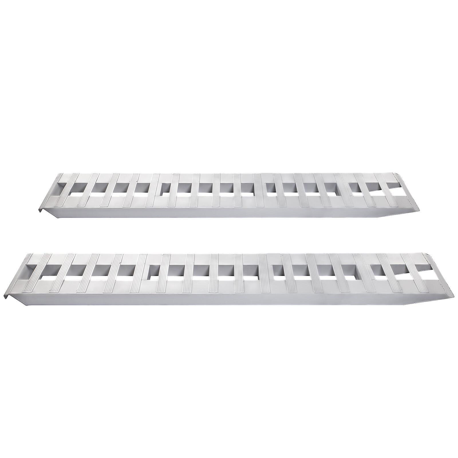 60/72/84/94''Aluminum Ramps 6000Lbs Truck Car Auto Trailer Ramps Hook end