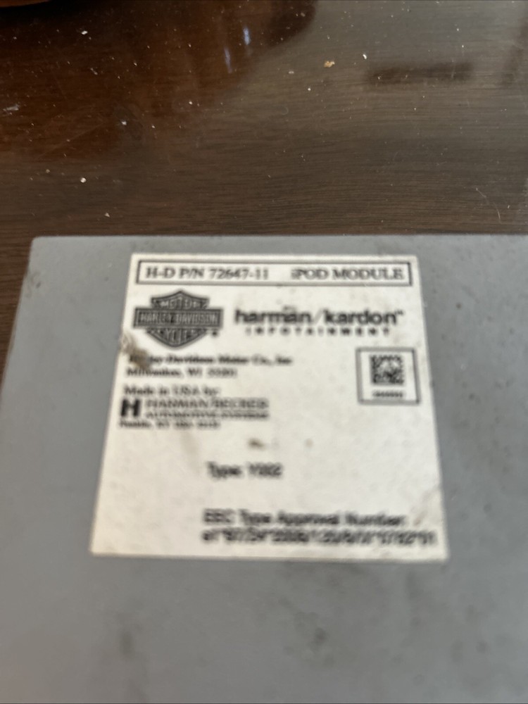 Harley Ipod Module 72647-11