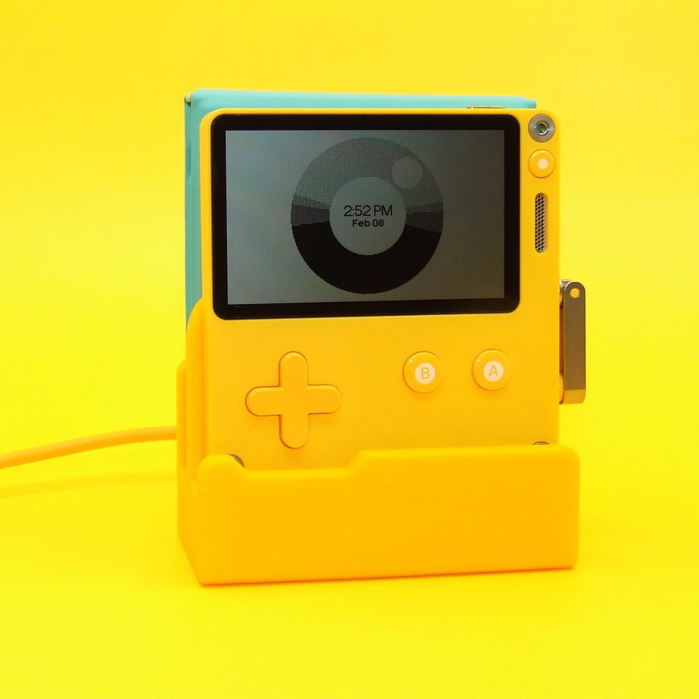 PLAYDATE DOUBLE DATE CHARGING DOCK WITH COVER HOLDER, CUSTOM DESIGNED, PANIC