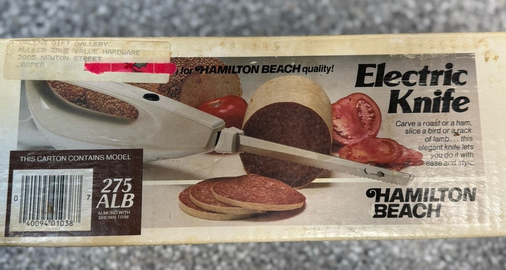 Hamilton Beach Electric Knife 275ALB