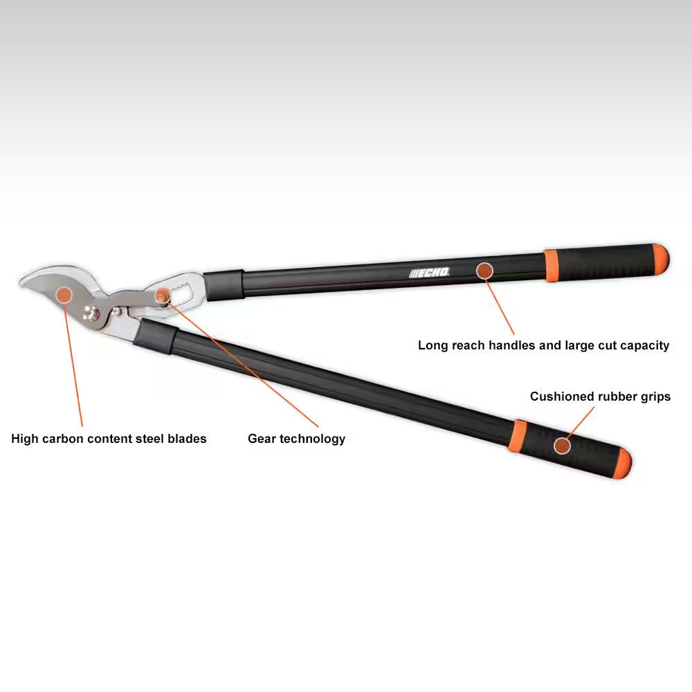 Bypass Loppers with High Carbon Steel Blades