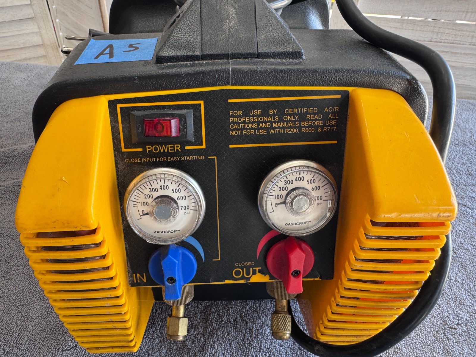 Used - Appion G5 TWIN Twin Cylinder Recovery Unit (LotA5)