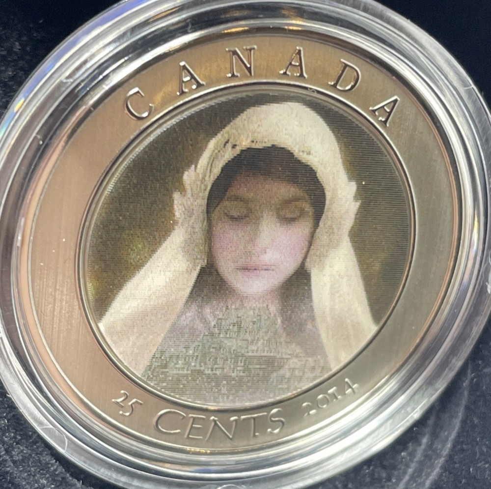 2014 Haunted Canada 25 Cent Ghost Bride. # 25-29
