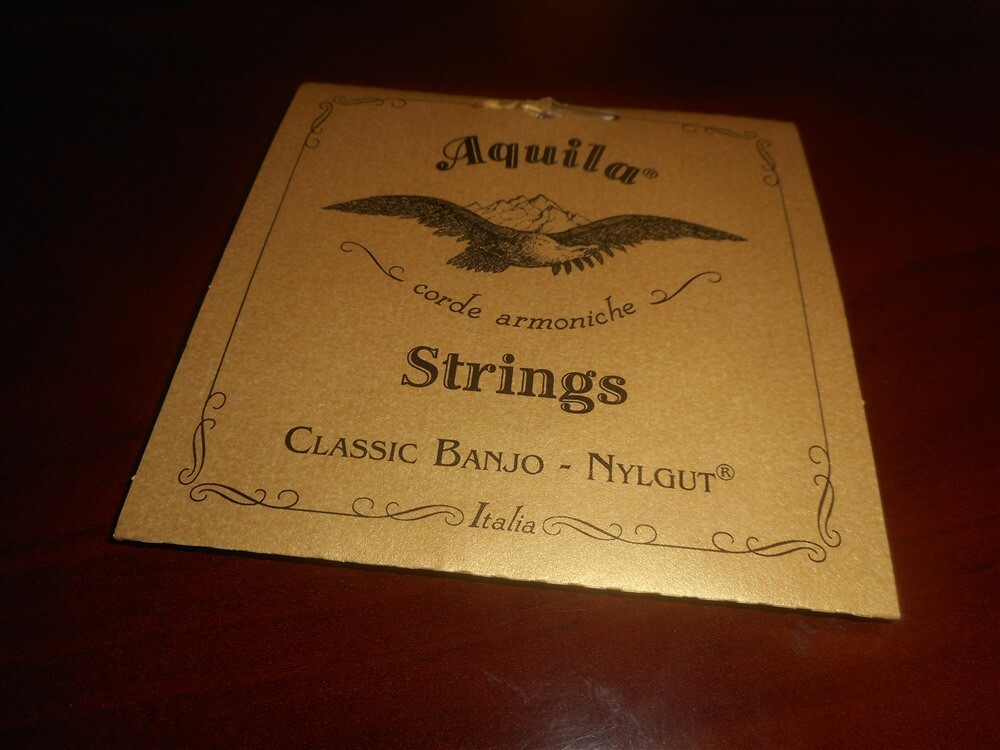 NEW - Aquila 1B Nylgut Banjo String Set, Medium Tension