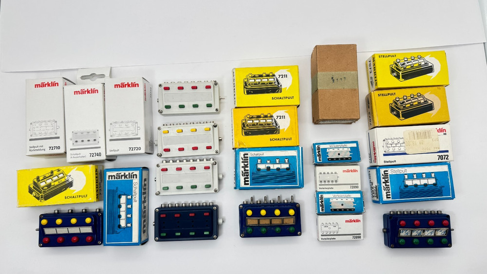 Märklin H0 control panel control panel distribution plate feedback D = 1.4 or...