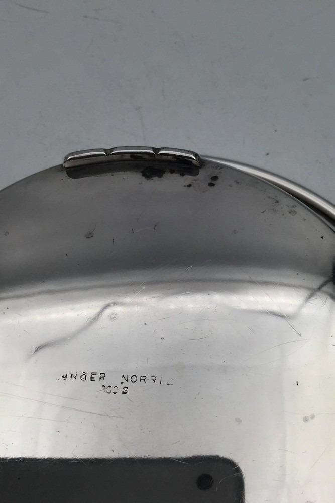 Inger Norrie Silver Bottle Coaster
