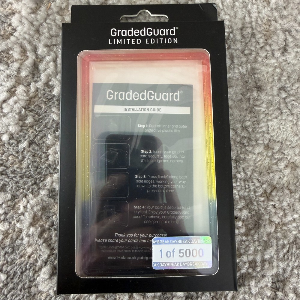 GradedGuard PSA Graded Case Guard Protector Daybreak Limited Edition (1 of 5000)