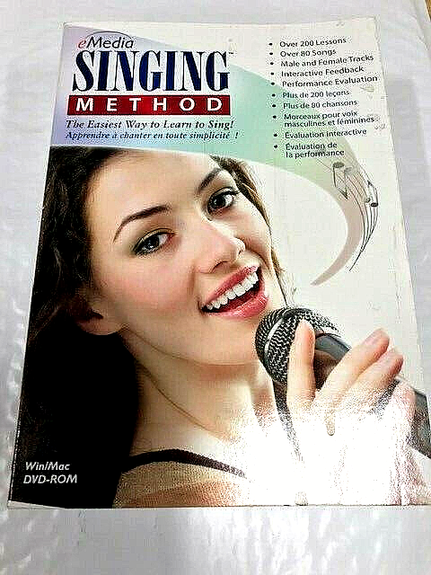 eMedia Singing Method for Windows/Mac DVD NEW!