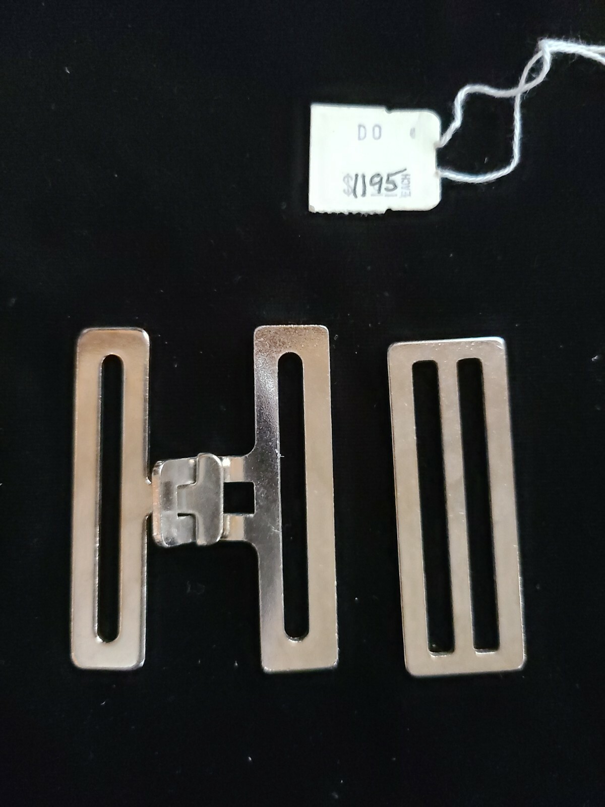 Horse blanket repair 1 pr stainless 3 pc suricingle USPS free shipping