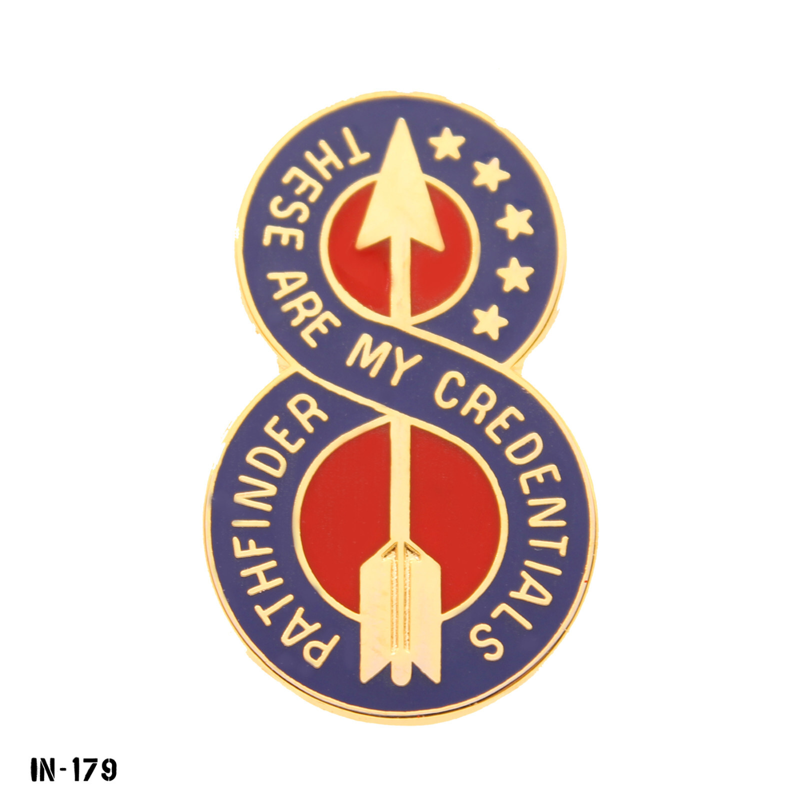 8th Infantry ~ These Are My Credentials Pathfinder ~ US Army DUI Crest Pin ~ NEW