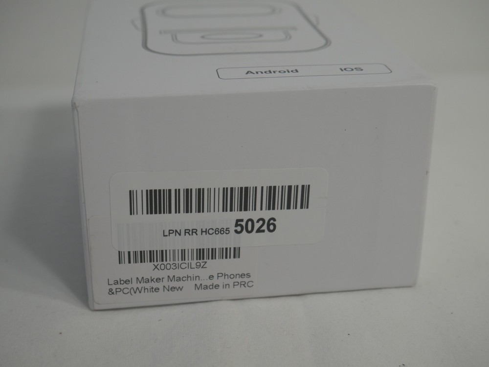 MARKLIFE Label Maker Machine with Tape P50-2 Inch Portable Barcode Label Printer