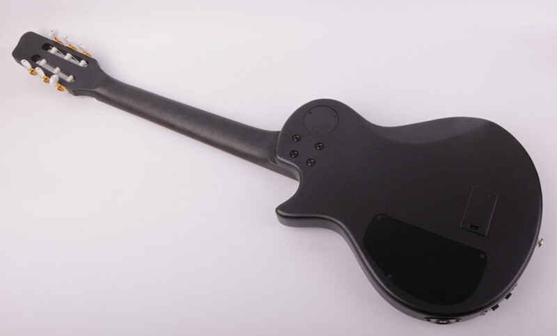 electric classical guitar Silent nylon string travel portable built in effect