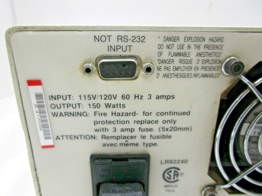 Fostec Opelco EKE Fiber Optic Light Source