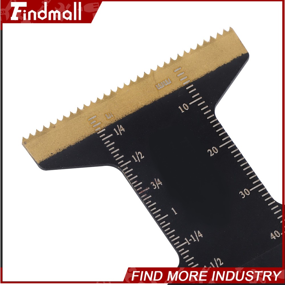 Findmall 16 Pcs Extra-Long Titanium Oscillating Tool Blades Multi Tool Blades