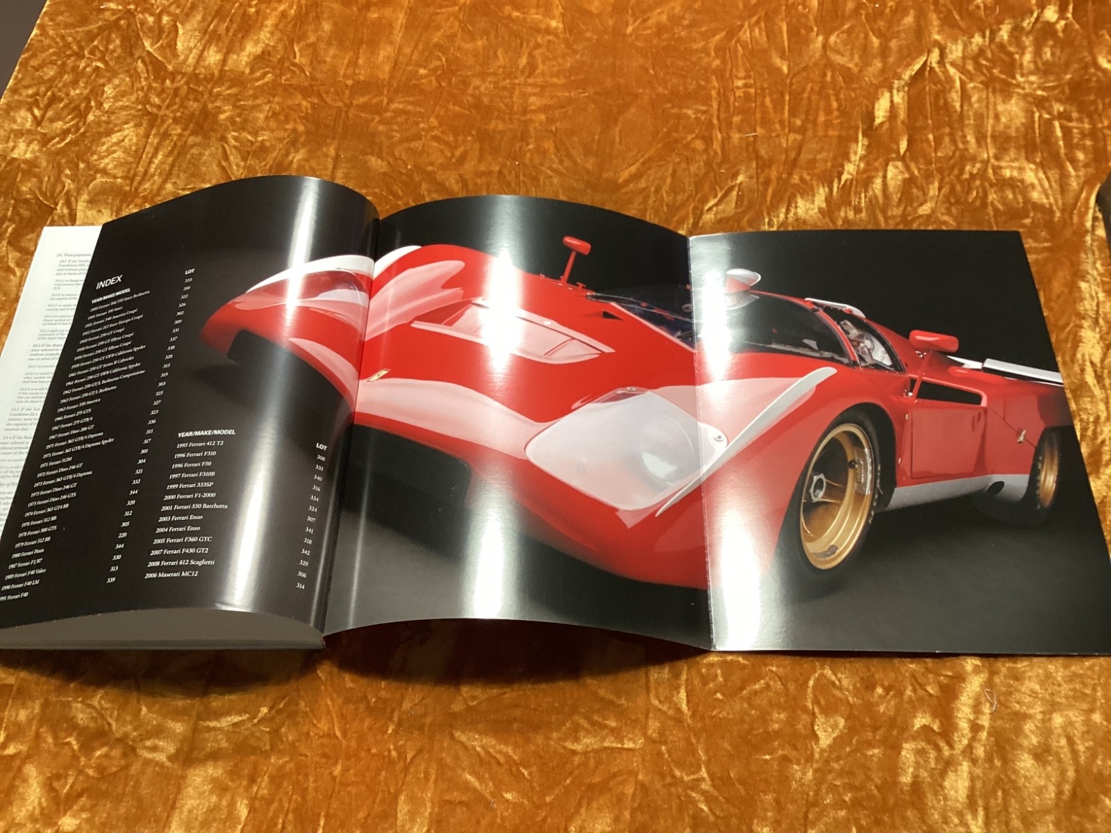 RM Auctions sotheby's Maranello Italy Ferrari sales catalogue May 2008