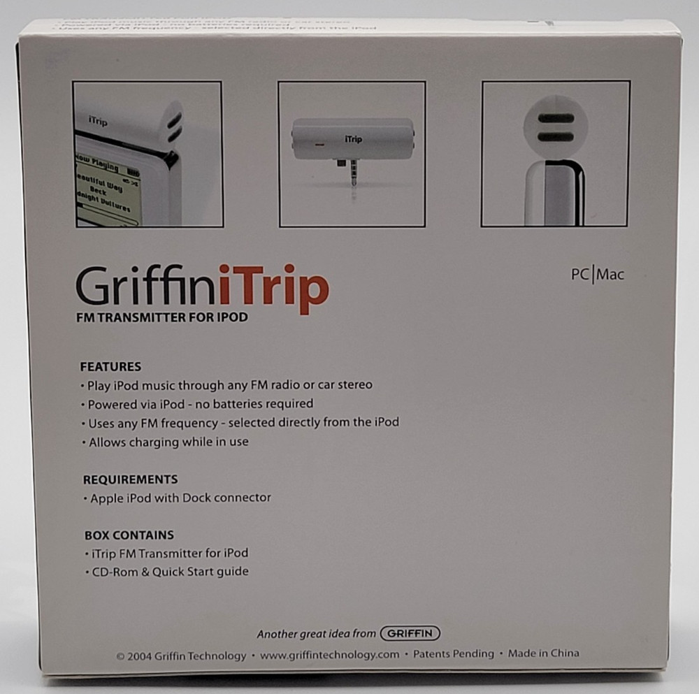 Griffin iTrip FM Transmitter For iPod