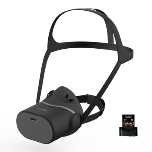 Shiftall Mutalk 2 Wireless Voice Suppression Microphone Soundproof New Model