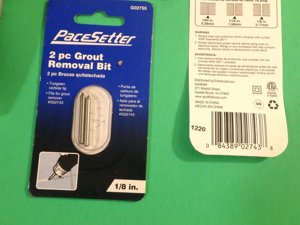 Electric Grout Remover VF2 Pacesitter
