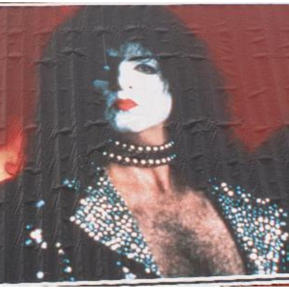 Nov 2 1996 Las Vegas Nevada KISS Bill Board Banner the only one its original