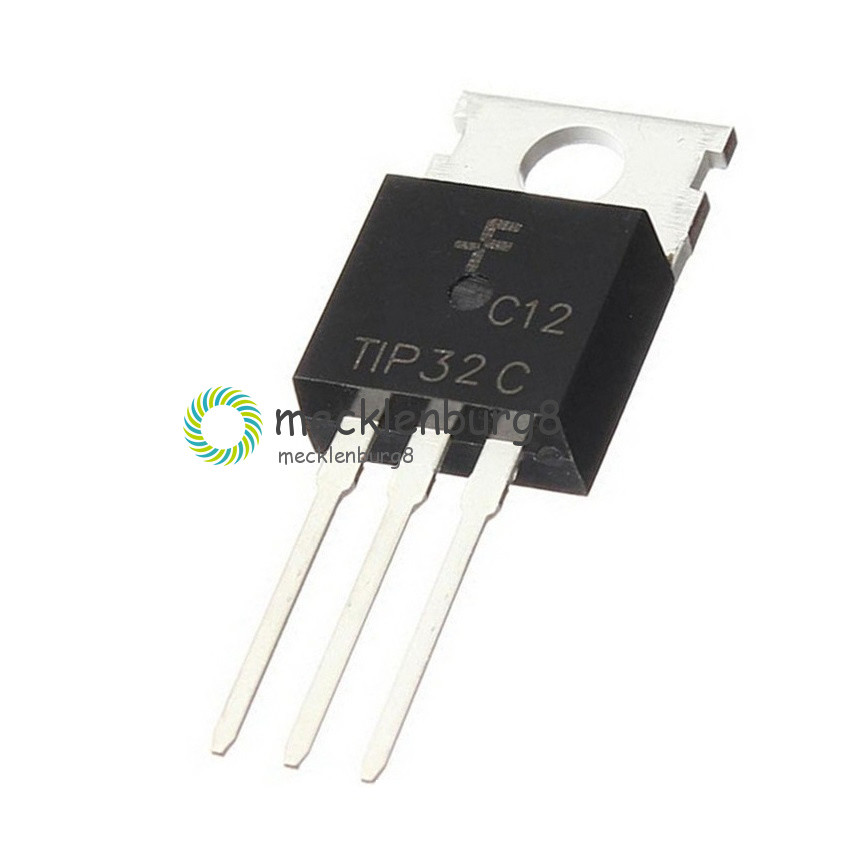 5PCS TIP32C TIP32 PNP TRANSISTOR 100V 3A TO220 IC