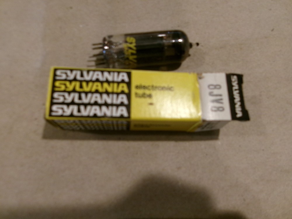 OEM VINTAGE ELECTRONIC TUBE SYLVANIA 8JV8