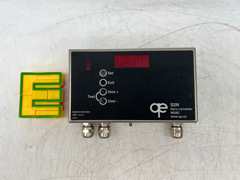 QE S2N 9028C Gyro Converter w/ Mounting Brackets (Used)
