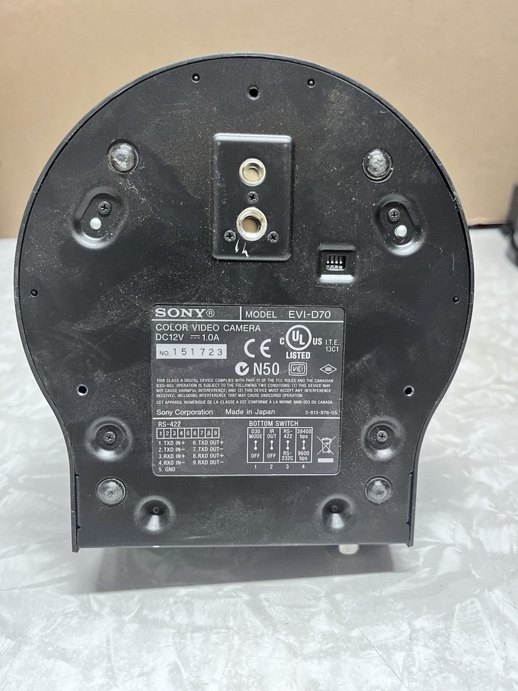 Sony EVI-D70 Color Video Security Conferance Camera