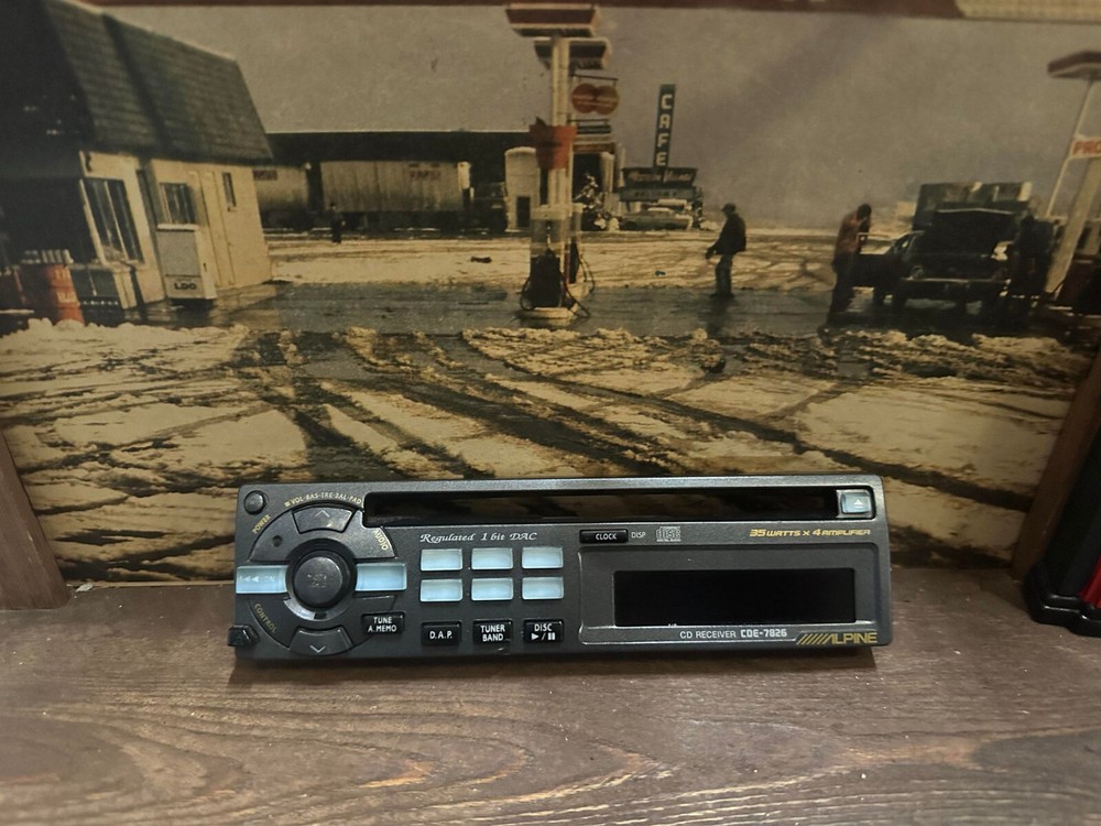 cde-7826  faceplate alpine