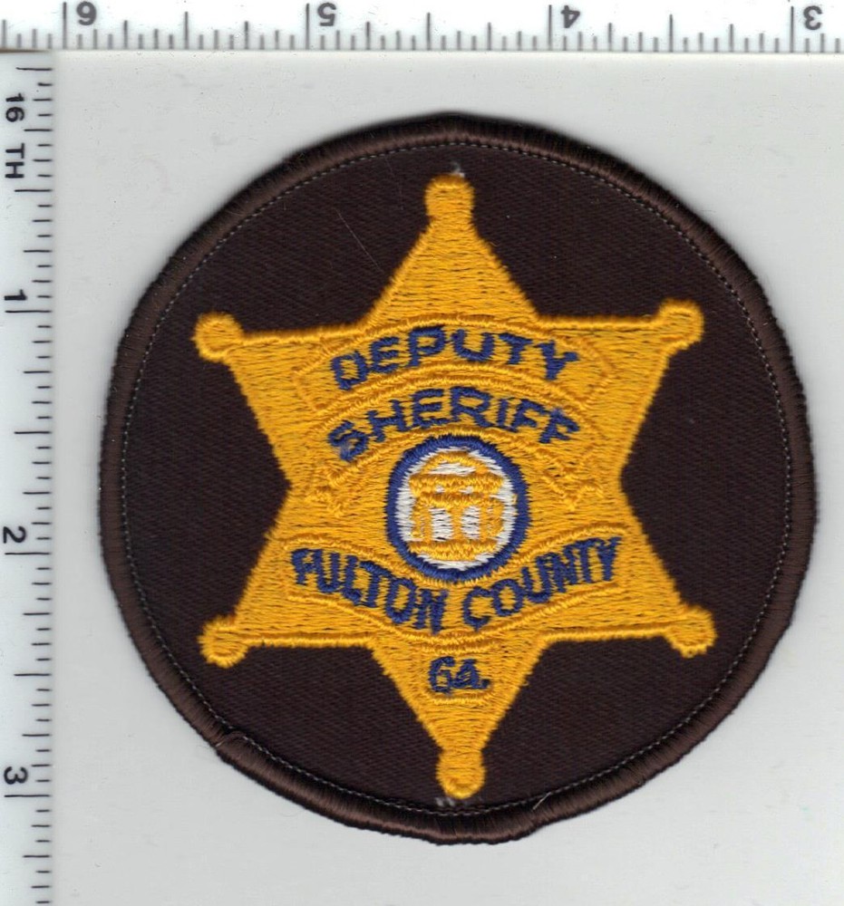 Fulton County Deputy Sheriff (Georgia) 3rd Issue Cap/Hat Patch