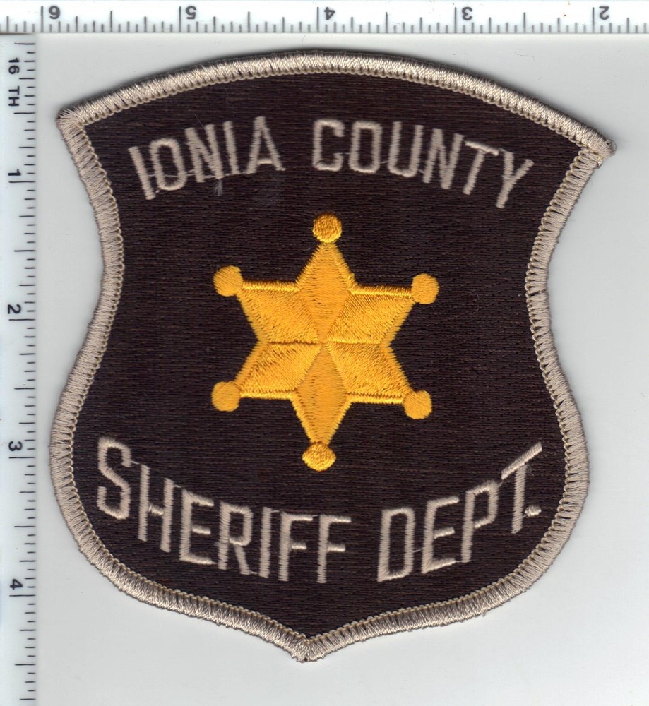 Ionia County Sheriff's Dept. (Michigan) 3rd Issue Shoulder Patch