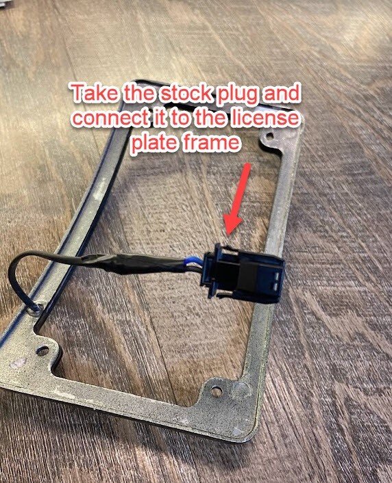 2024 Touring 2023 CVO Road Glide Street Glide rear license plate bracket V4