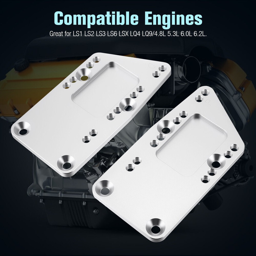 ⭐LS Engine Mounts LS Swap Kit LS Conversion Motor Adapter Plates for LS1 LS3 LS2